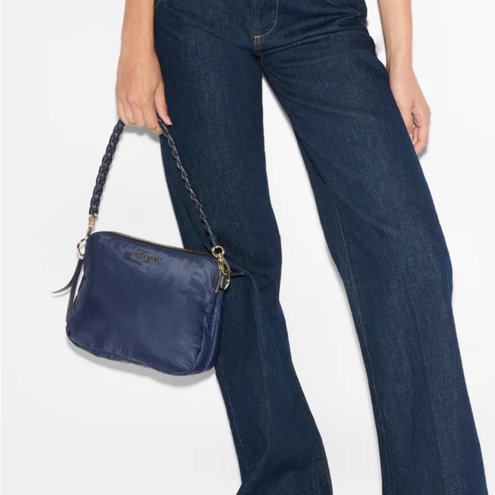 MZ Wallace Navy Bowery Crossbody